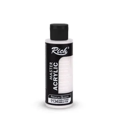 RICH AKRİLİK BOYA 1134 DAMLA PEMBE 120 cc