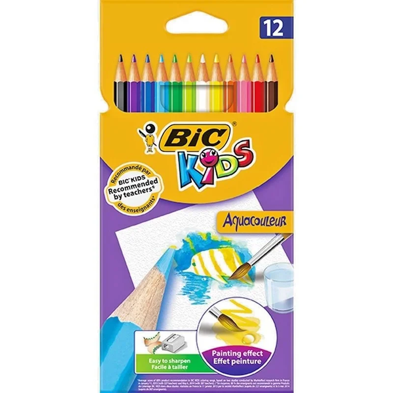 BİC AQUACOLEUR 12 RENK KURU / SULUBOYA 313188124