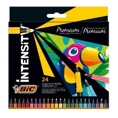 BİC INTENSITY 24 RENK KEÇE UÇLU KALEM FINE 3806080