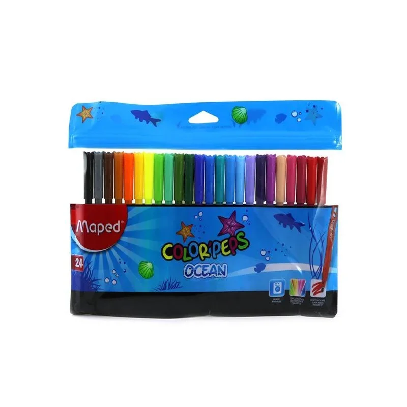 MAPED 845722 COLOR PEPS OCEAN 24 RENK KEÇELİ KALEM