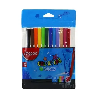 MAPED 845720 COLOR PEPS 12 RENK KEÇELİ KALEM