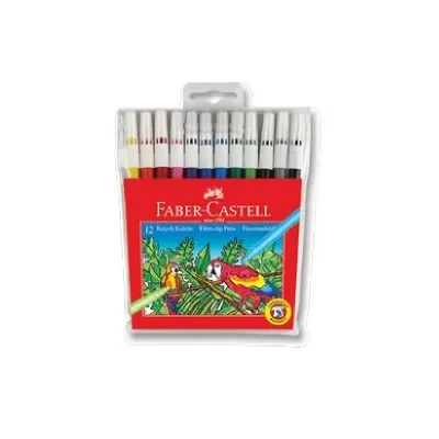 FABER 12 RENK YIKANABİLİR KEÇELİ KALEM 67155130