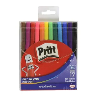 PRİTT 12 RENK KEÇELİ KALEM 1687976