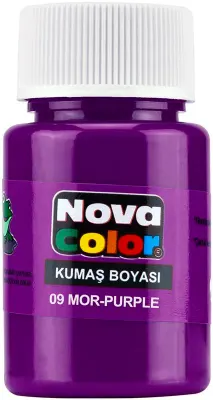 NOVA COLOR KUMAŞ BOYASI MOR NC-167