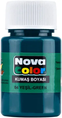 NOVA COLOR KUMAŞ BOYASI YEŞİL NC-162