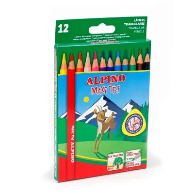 ALPINO MAXI TRI 12 Lİ BOYA KALEMİ AL-2133