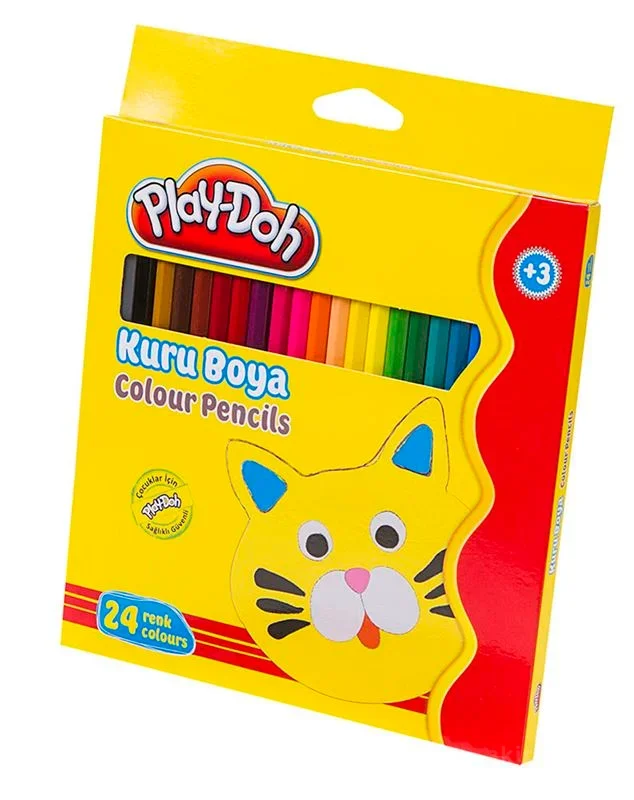 PLAY-DOH 24 RENK KURUBOYA KU003