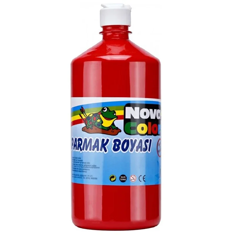 NOVA COLOR PARMAK BOYASI KIRMIZI 1 KG.NC-316