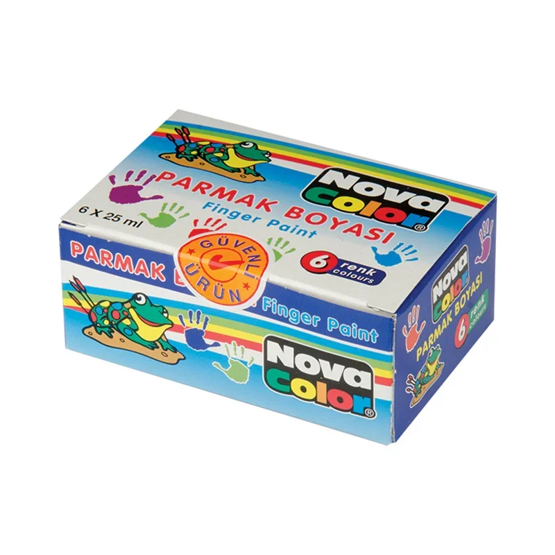 NOVA COLOR PARMAK BOYASI 6 RENK NC-138