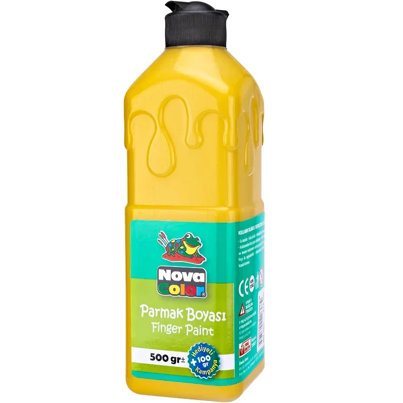 NOVA COLOR PARMAK BOYASI SARI 500 Gr NC-370