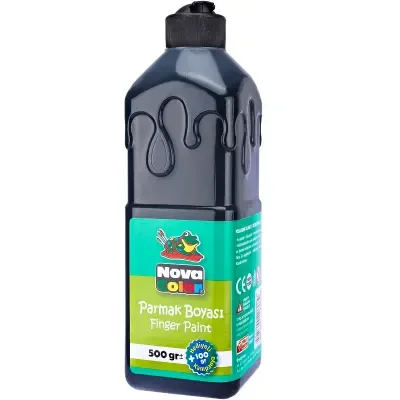 NOVA COLOR PARMAK BOYASI SİYAH 500 Gr NC-375