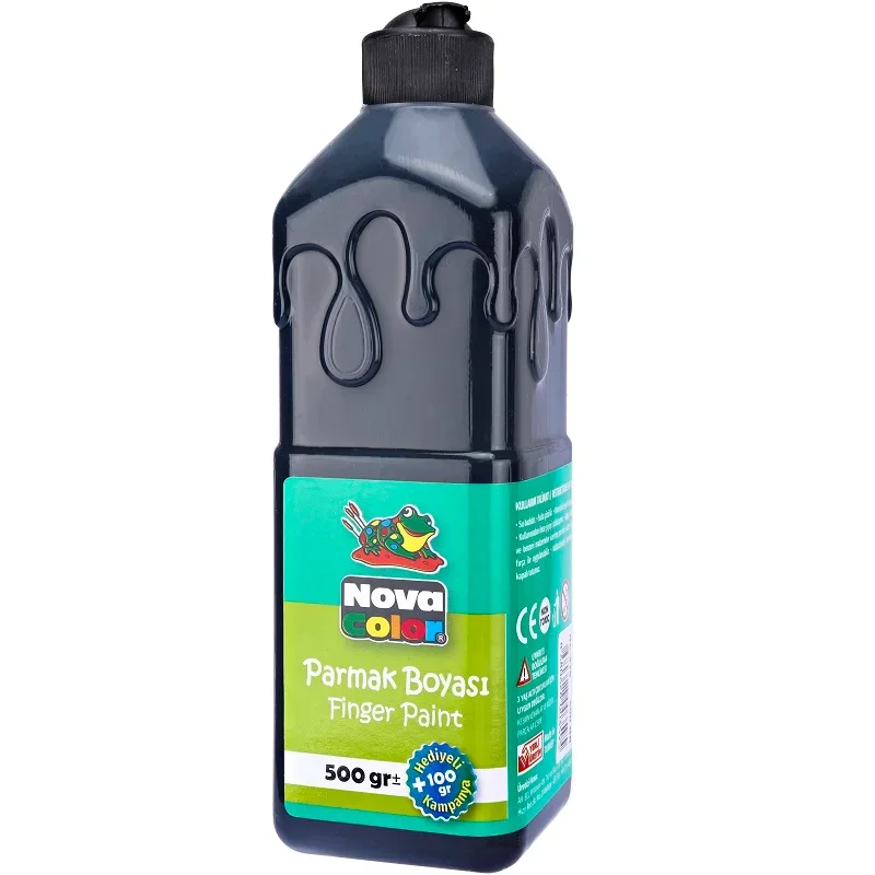 NOVA COLOR PARMAK BOYASI SİYAH 500 Gr NC-375