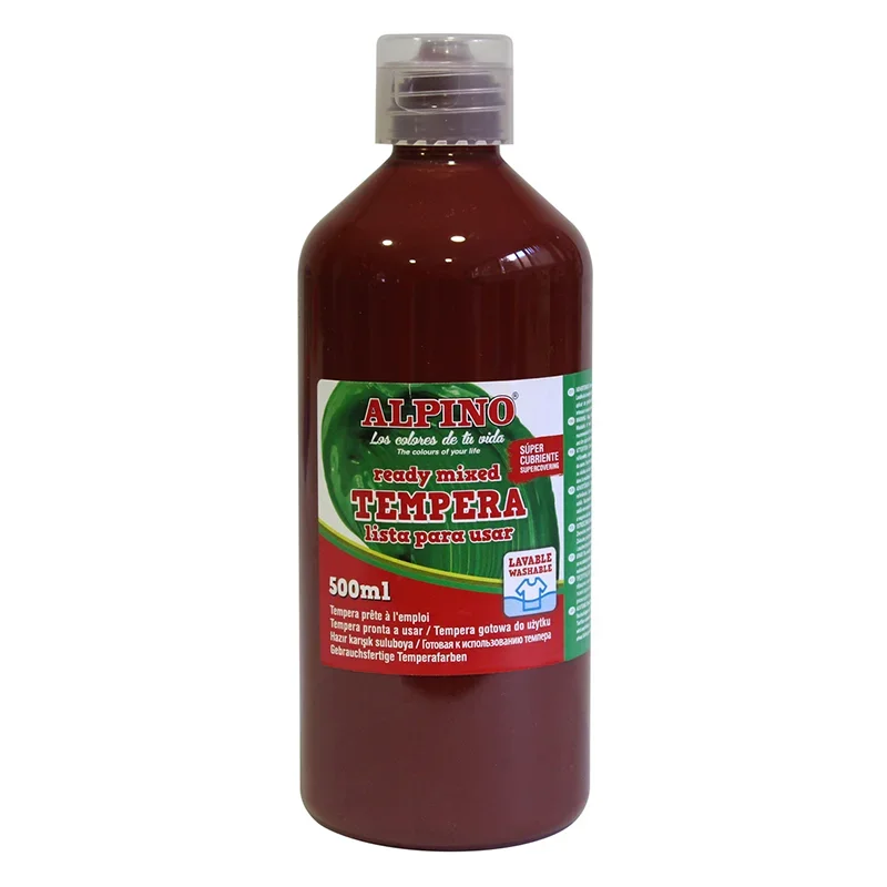 ALPINO TEMPERA KAHVE SULUBOYA 500 ml DM-010177
