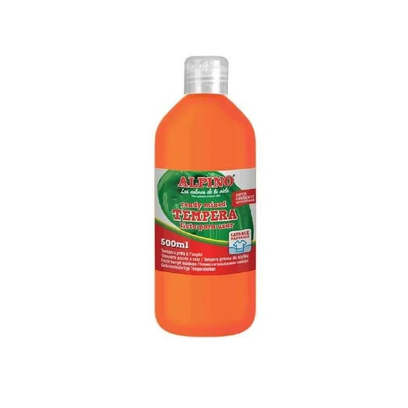 ALPINO TEMPERA TURUNCU SULUBOYA 500 ml DM-010172