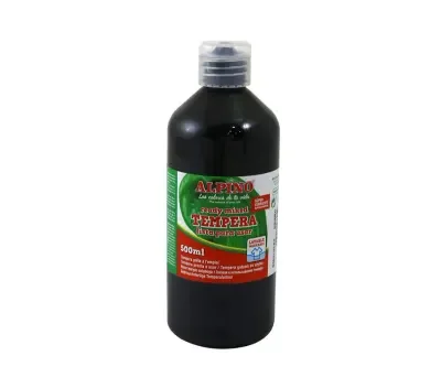 ALPINO TEMPERA SİYAH SULUBOYA 500 ml DM-010183