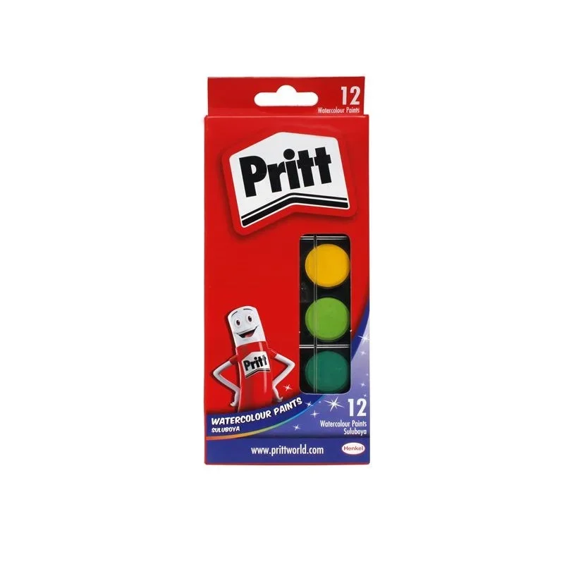 PRİTT 12 RENK SULU BOYA KÜÇÜK 1048082