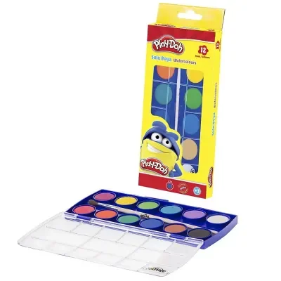 PLAY-DOH 12 RENK SULU BOYA KÜÇÜK BOY SU002