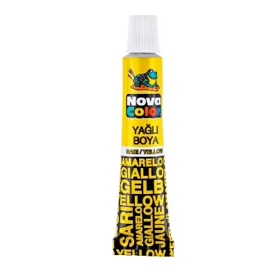 NOVA COLOR YAĞLI TÜP SARI NC-127