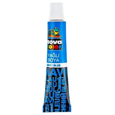 NOVA COLOR YAĞLI TÜP MAVİ NC-129