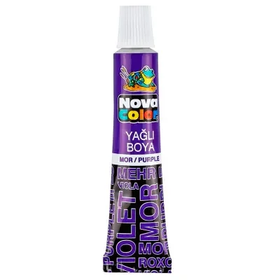 NOVA COLOR YAĞLI TÜP MOR NC-135