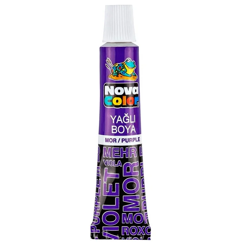 NOVA COLOR YAĞLI TÜP MOR NC-135