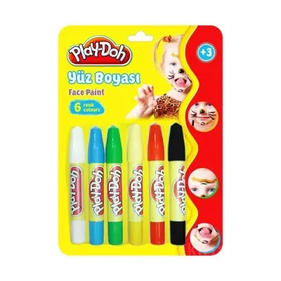 PLAY-DOH 6 RENK YÜZ BOYASI YU001