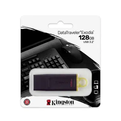KİNGSTON 128 GB. USB 3.2 BELLEK EXODİA