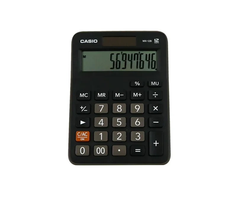 CASIO MX-12 B HESAP MAKİNESİ 12 HANE