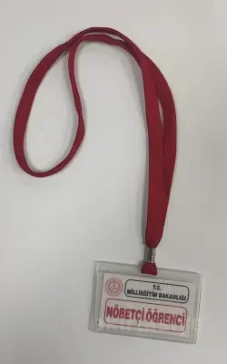 YAMAN ASKILI NÖBETÇİ ÖĞRENCİ KARTI