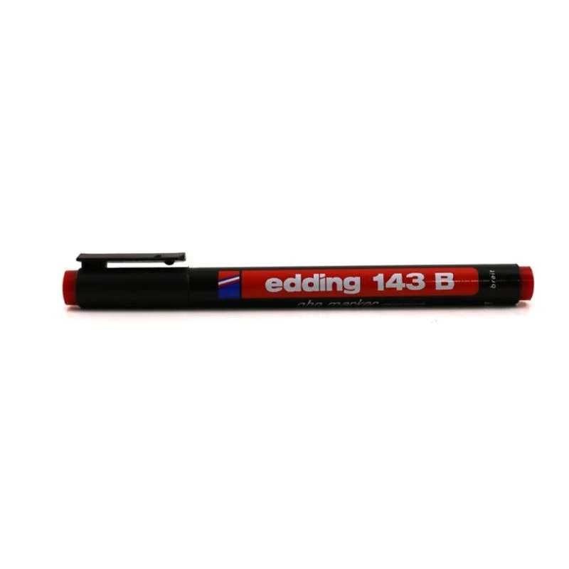 EDDİNG 143 B KIRMIZI PERMANENT KALEM (Best)