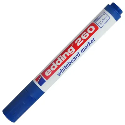 EDDİNG 260 MAVİ TAHTA KALEMİ (Best)