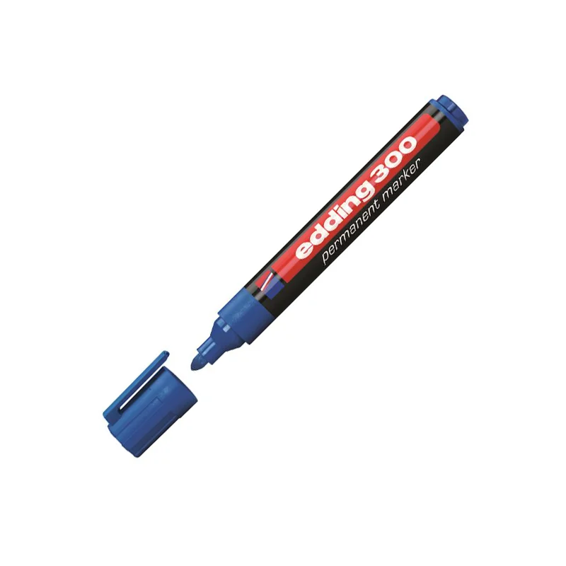 EDDİNG 300 MAVİ PERMANENT MARKER KALEM (Best)