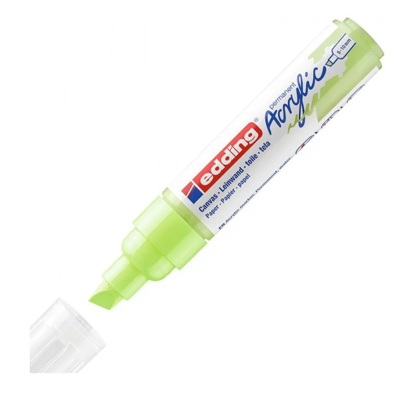 EDDİNG KALIN UÇLU AKRİLİK MARKÖR PASTEL YEŞİL ED5000917 (Best)