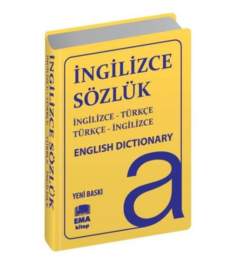 EMA / İNGİLİZCE SÖZLÜK BİALA KAPAK (Best)