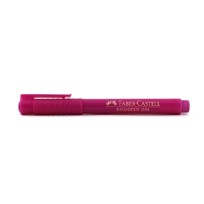 FABER 1554 BROADPEN PEMBE KALEM 155428 (Best)