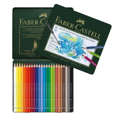 FABER A.DÜRER AQUARELL 24 RENK BOYA KALEMİ 117524 (Best)