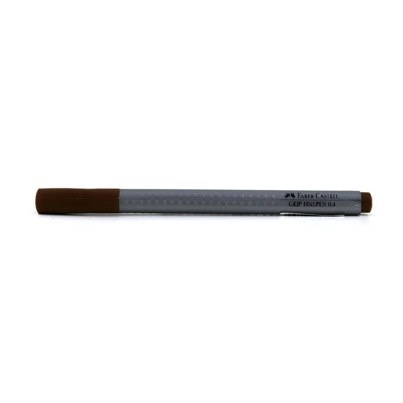 FABER GRIP FİNEPEN 0,4MM AÇIK KAHVE 151680 (Best)