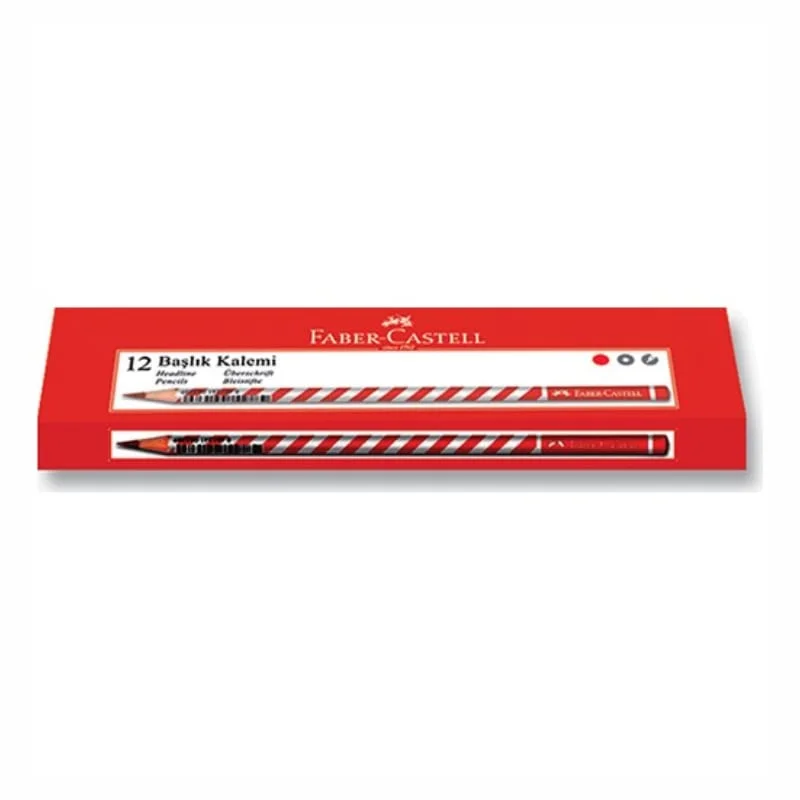 FABER KIRMIZI BAŞLIK KALEMİ CANDYROLL 1131490011 (Best)