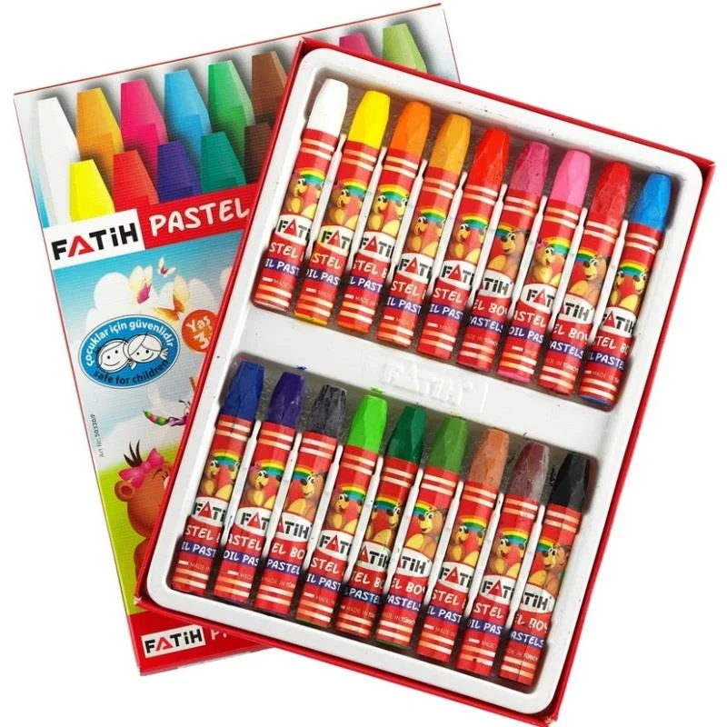 FATİH 18 RENK PASTEL BOYA 50330 (Best)