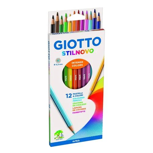 GIOTTO STILNOVO 12 RENK MAXI KURU BOYA 225900 (Best)
