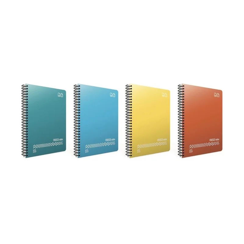 GIPTA FRESCO A4 96 YP ÇİZGİLİ SPR PP KAPAK DEFTER 4935 (Best)