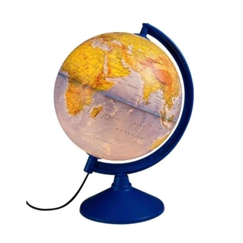 GÜRBÜZ 41261 IŞIKLI KÜRE FİZİKİ+SİYASİ 26 CM (Best)