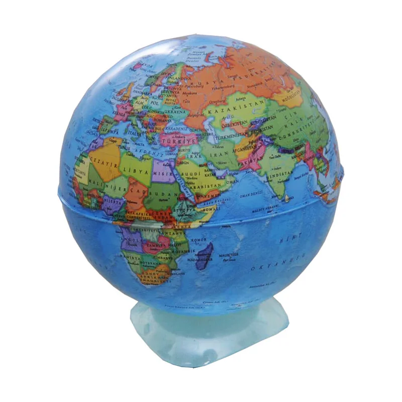 GÜRBÜZ 42104 GLOBE KÜRE KALEMTRAŞ SİYASİ 10 CM (Best)