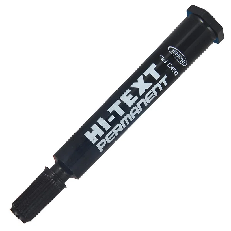 HI-TEXT 830 PB SİYAH YUVARLAK UÇ KOLİ KALEMİ (Best)