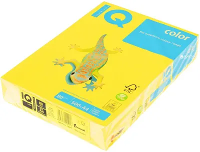 IQ A4 YOĞUN KOYU SARI RENKLİ FOTOKOPİ KAĞIDI 80 gr. CY39