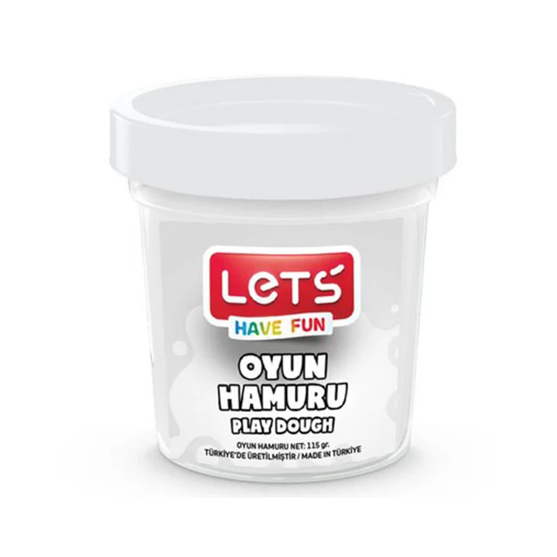 LETS OYUN HAMURU BEYAZ 115 gr L8440-5 (Best)