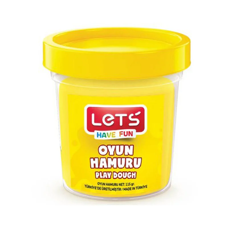 LETS OYUN HAMURU SARI 115 gr L8440-1 (Best)