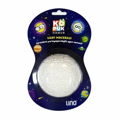 LİNO 153006 KURUMAYAN KÖPÜKLÜ OYUN HAMURU UZAY MACERASI