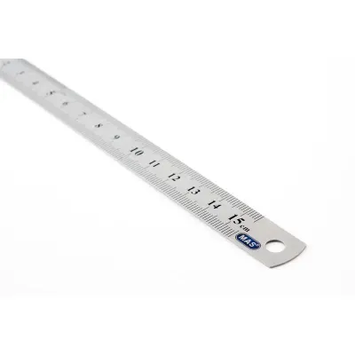 MAS 2328 ÇELİK CETVEL 15 CM.