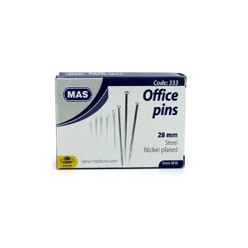 MAS 333 TOPLU İĞNE 50 GR. 28 MM (Best)